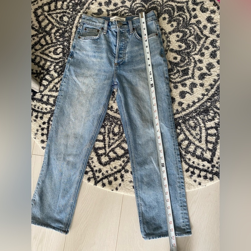 Size 24 denim forum “the arlo” jeans - Picture 3 of 11